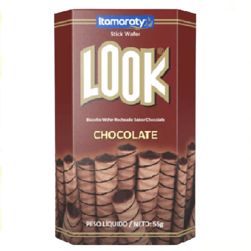 Itamaraty Look Biscoito Wafer Chocolate (55g)